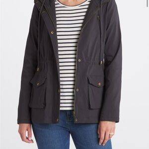 Eden Society-Holly Contrast Hood Cargo Jacket